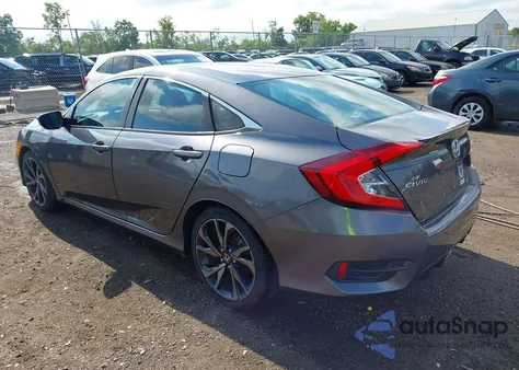 2021 Honda Civic Sport z USA, uszkodzony, nr VIN 2HGFC2F82MH555500